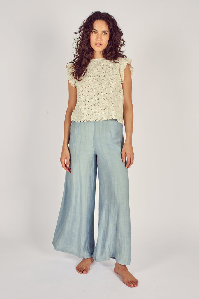 Traffic People Sunkissed Wide Boy Trousers