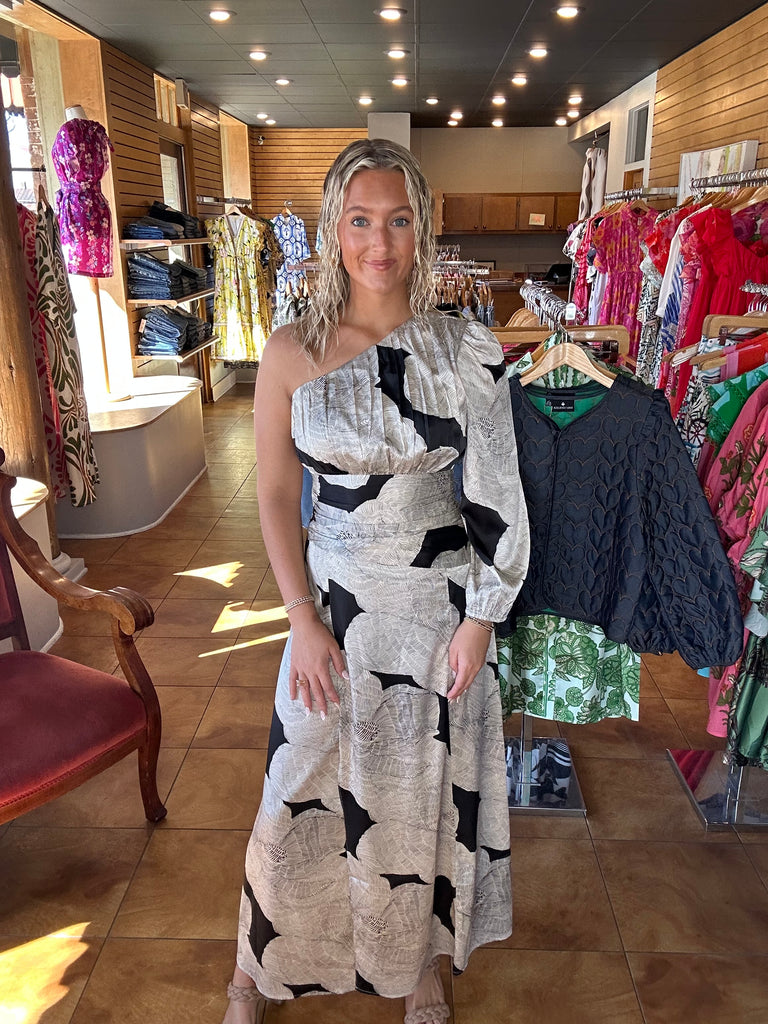 Anonyme One Shoulder Dress