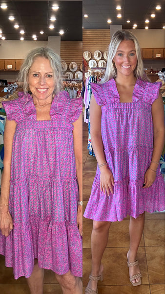 Uncle Frank Very Peri Sundress