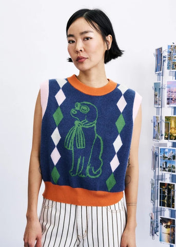 FRNCH Torquay Sweater Vest