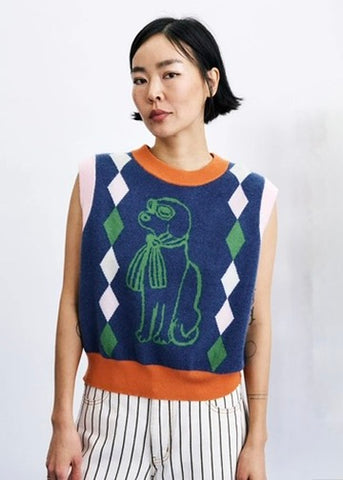 FRNCH Torquay Sweater Vest