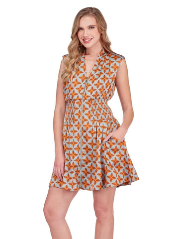 Joy Joy Zip Front Dress