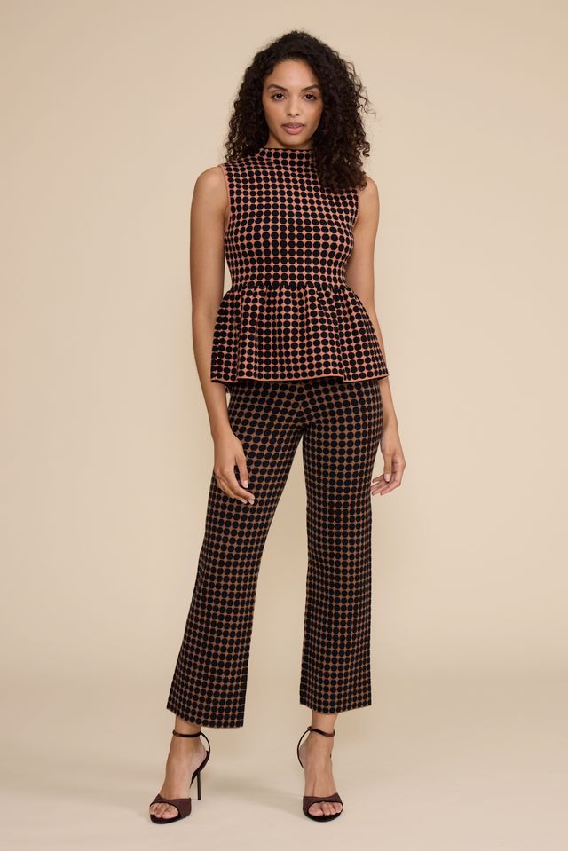 Lucy Paris Catherine Peplum Top