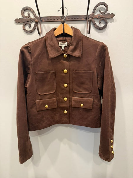 Lucy Paris Brynn Faux Suede Jacket