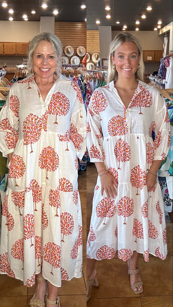 Uncle Frank Confetti Trees Dress