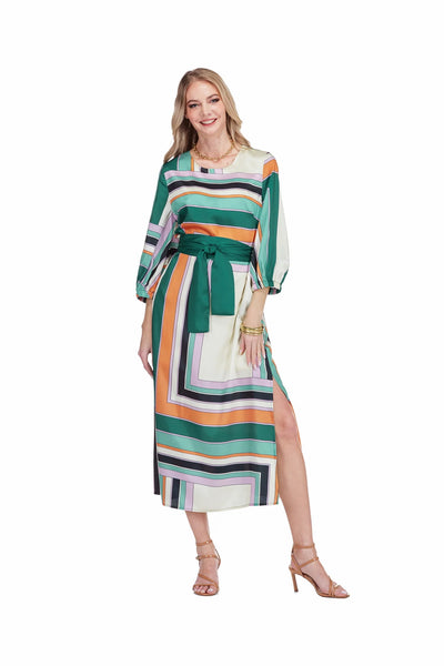 Jade Colorway Column Dress