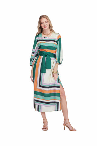 Jade Colorway Column Dress