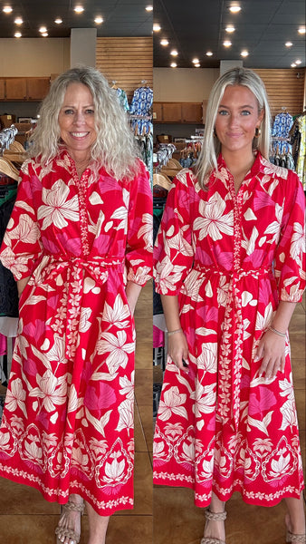 Maude Vivante Remi Dress [chilli florals]
