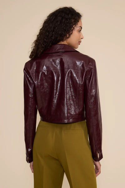 Lucy Paris Lacey Moto Faux Leather Jacket