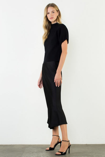 THML Long Silk Skirt