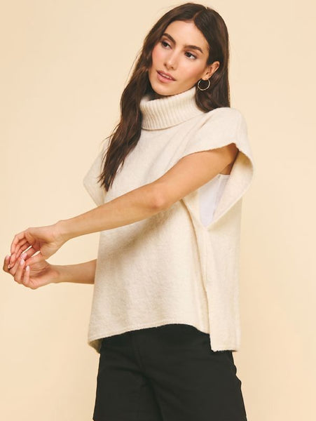 PINCH Turtleneck Vest/Poncho