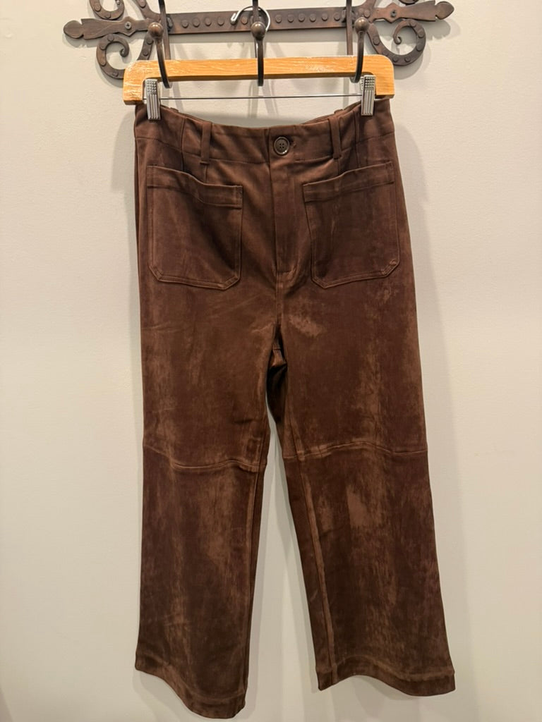 Lucy Paris Leon Faux Suede Pant
