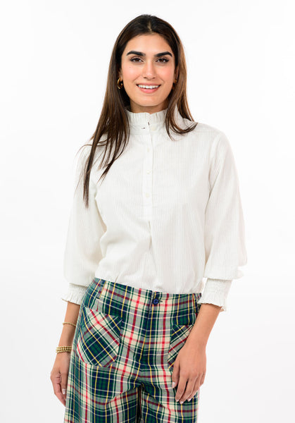 Ivy Jane Metallic Stripe Top