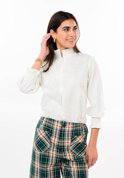 Ivy Jane Metallic Stripe Top