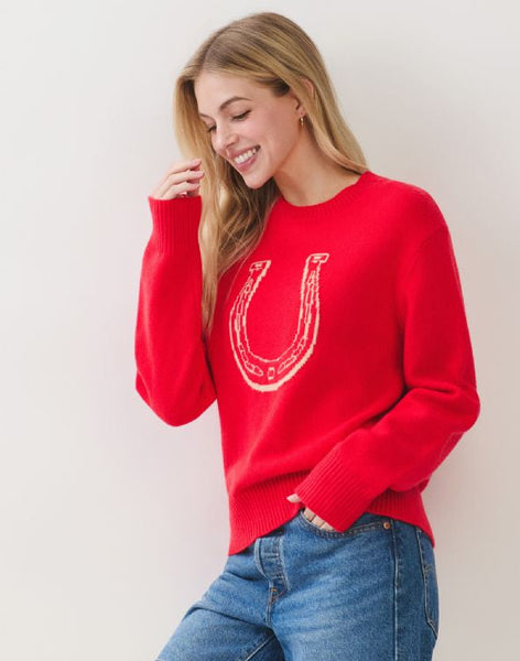 PINCH Horseshoe Graphic Knit Sweater