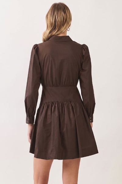 PINCH Button Down Shirt Dress