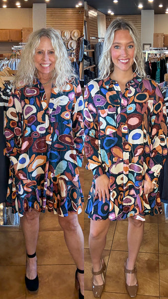 Uncle Frank Fall Blooms Dress