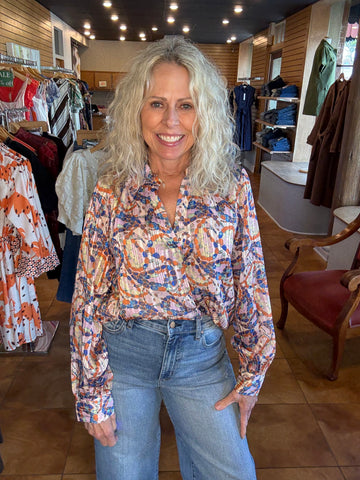 Jade DeMi Desert Mirage Top