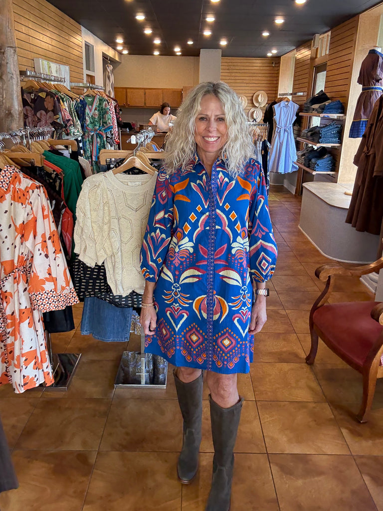 Maude Vivante Ava Dress [cobalt]