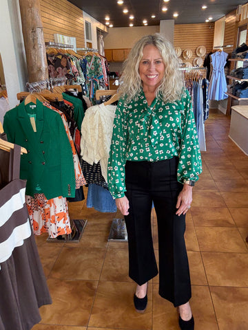 Lucy Paris Jensen Flare Pant [black]