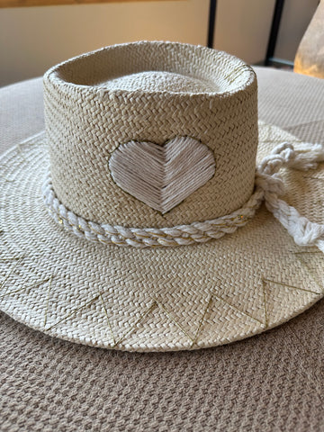 Tipsy Threads Cabo Hat + Heart