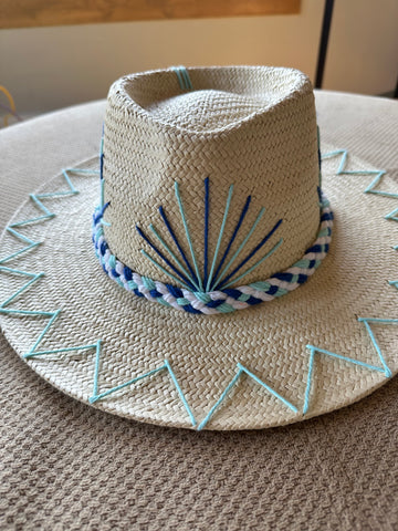 Tipsy Threads Blue Baby Blue Hat