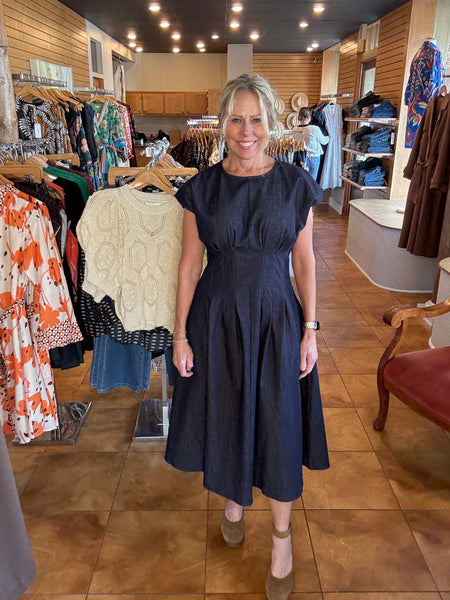 THML Sleeveless Midi Dress