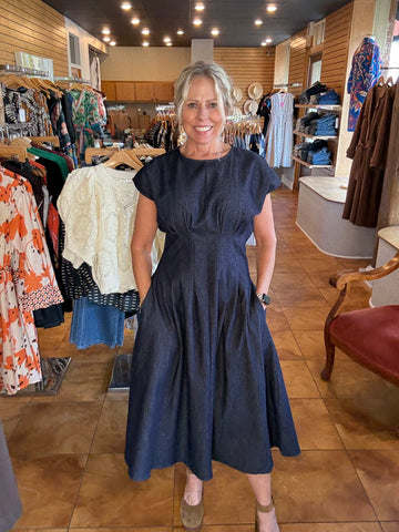 THML Sleeveless Midi Dress