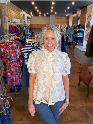 Joy Joy Soutache Blouse