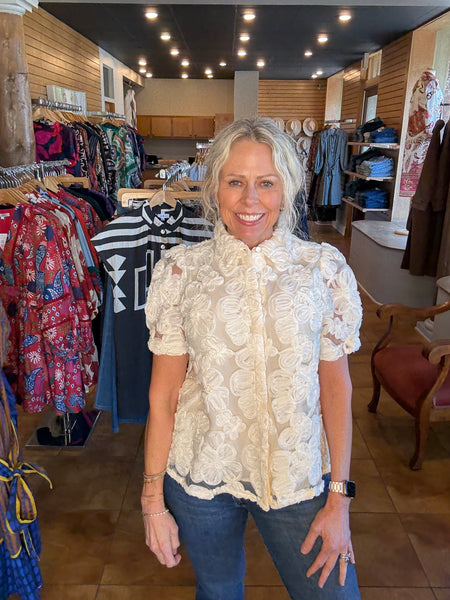 Joy Joy Soutache Blouse