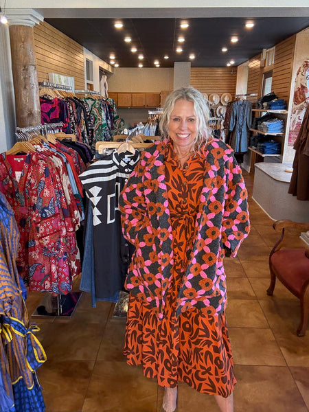 Ivy Jane Puff Pattern Faux Fur Coat