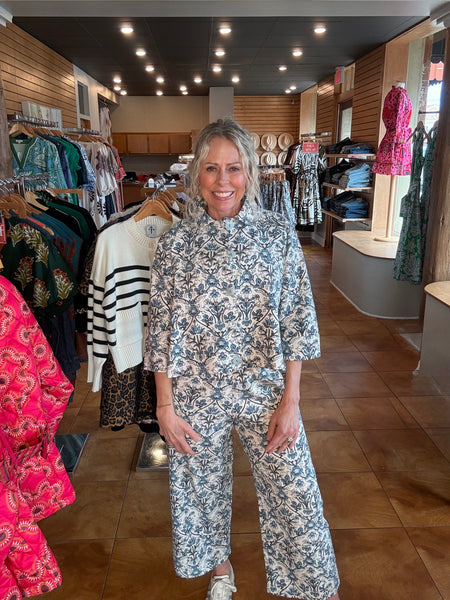 Ivy Jane Toile Barrel Pant