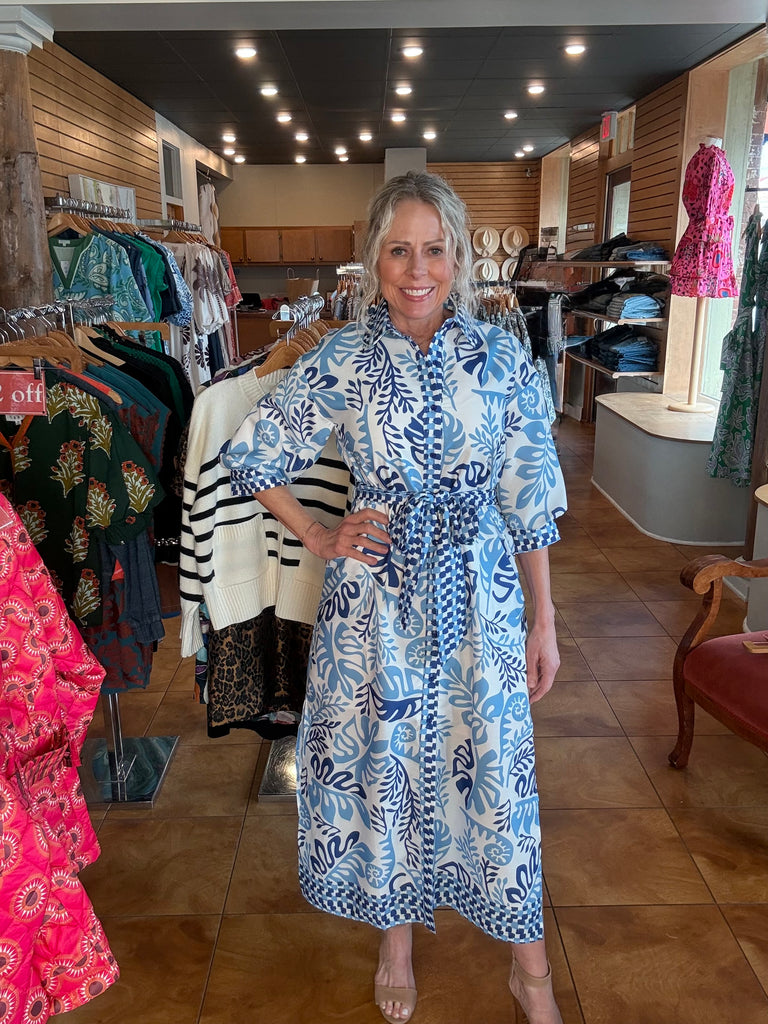 Jade Maxi Shirt Dress
