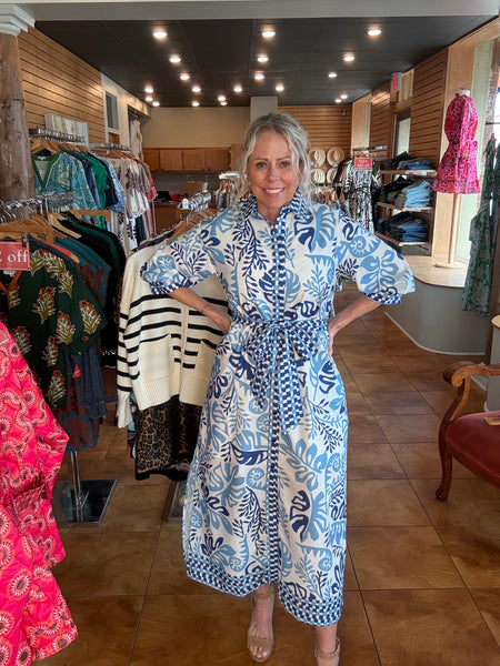 Jade Maxi Shirt Dress