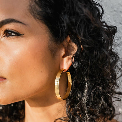 Ellie Vail Perry Large Hoop Earring