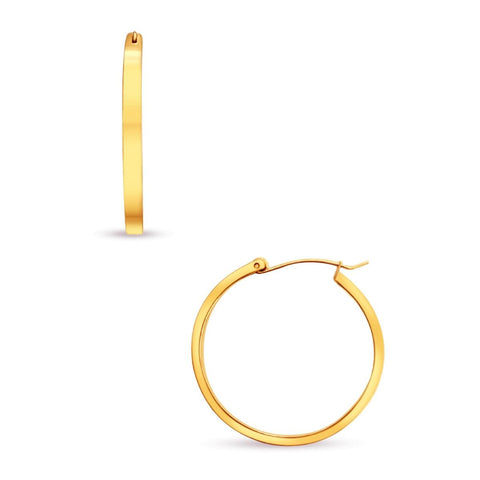Ellie Vail Ilavia Medium Hoop Earring