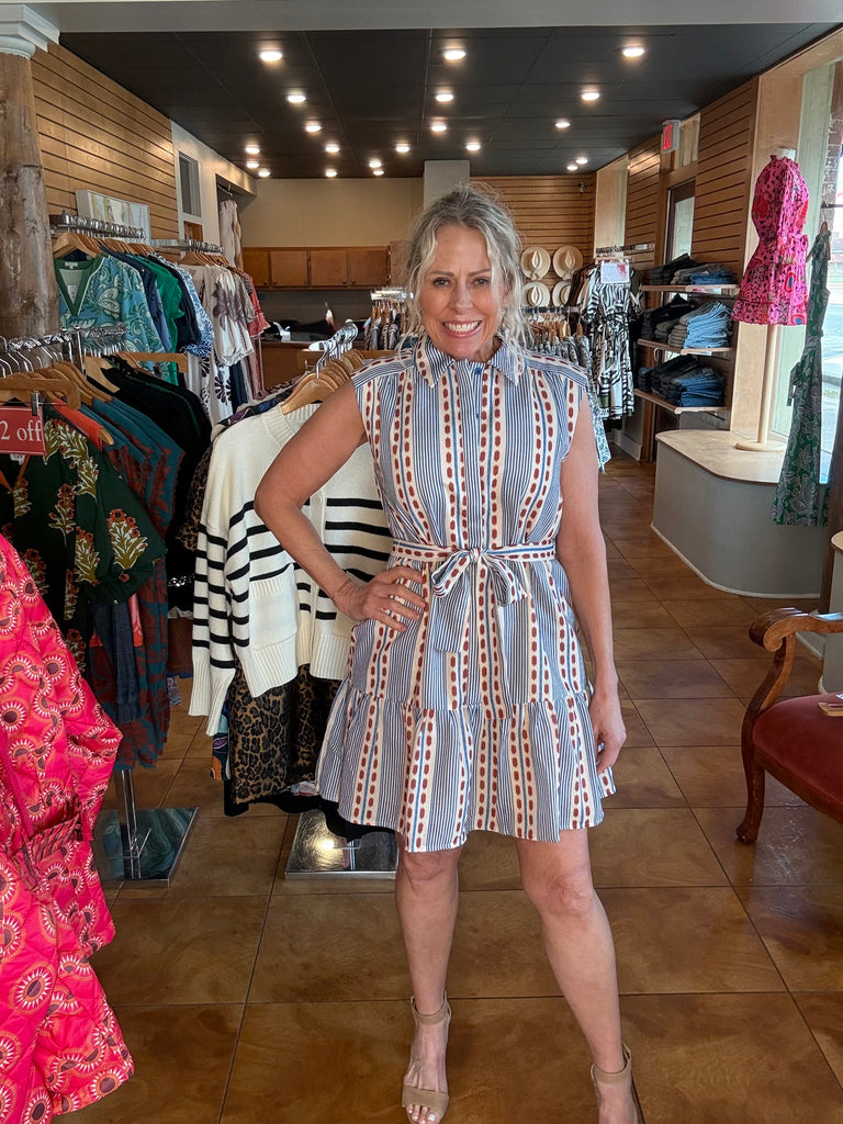 Joy Joy Front Placket Shirt Dress