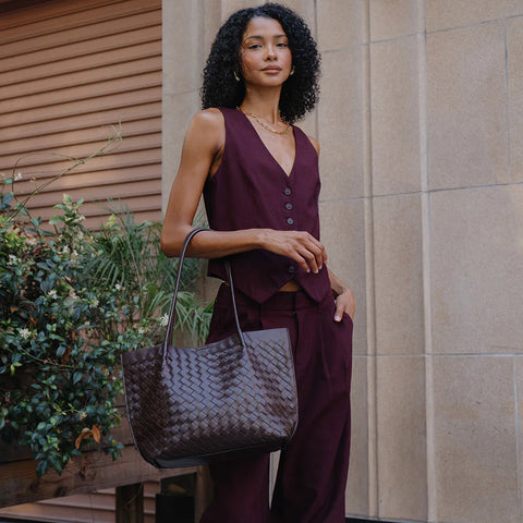 Melie Bianco Victoria Handbag [espresso]