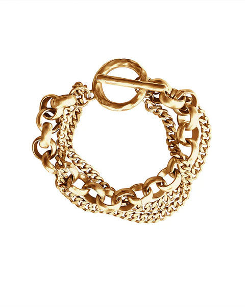 LJ Sonder Parker Bracelet [matte gold]