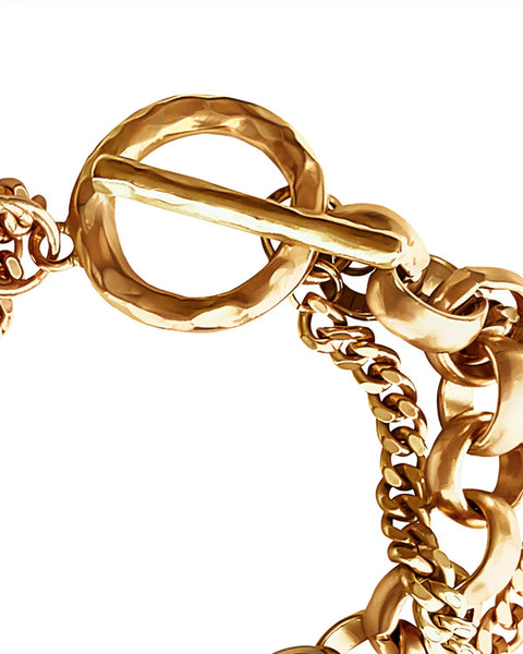 LJ Sonder Parker Bracelet [matte gold]