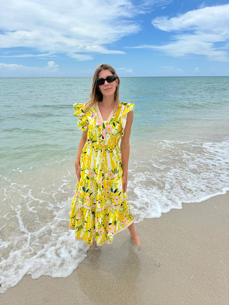 Isla Payal Amalfi Maxi [lemons]