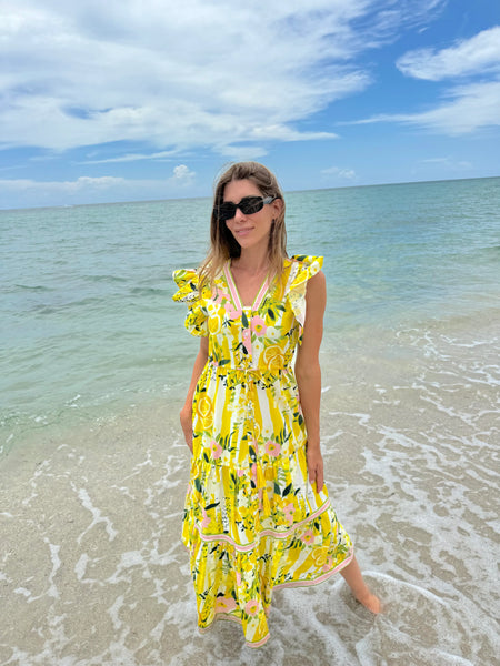 Isla Payal Amalfi Maxi [lemons]