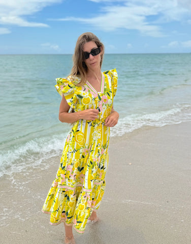 Isla Payal Amalfi Maxi [lemons]