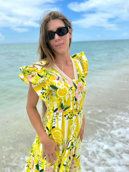 Isla Payal Amalfi Maxi [lemons]