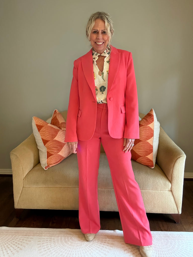 Lucy Paris Irene Blazer [coral]