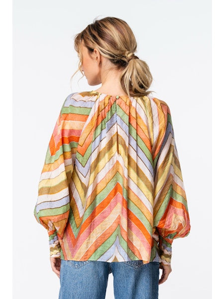 Ciebon Chevron Multi Skirt