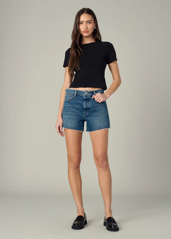 Joe’s Jeans Jessie High Rise Relaxed Short in Bad Apple