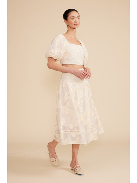 Lucy Paris Pippa Midi Skirt