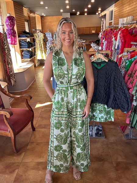 Anonyme Deep Vee Jumpsuit