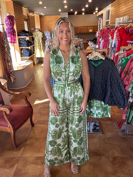 Anonyme Deep Vee Jumpsuit